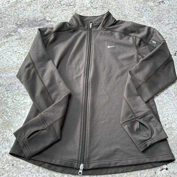 Nike DryFit Jacket, Olive Green, size Large - Picture 1 of 5